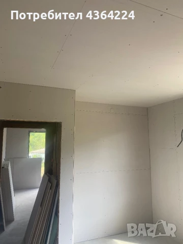 Строително монтажни работи с гипскартон стени и тавани,полагане на ламинат, снимка 2 - Монтажи - 48760478