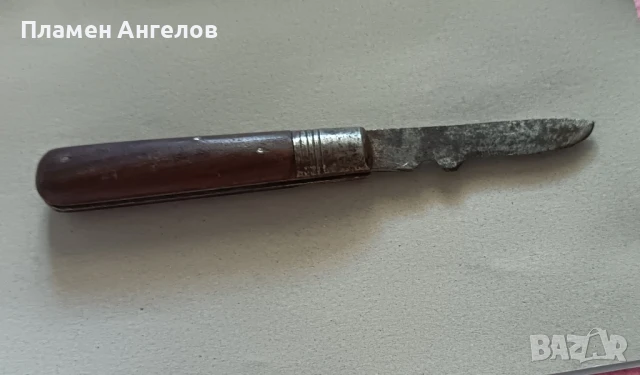 Немско сгъваемо ножче, Стара ножка, снимка 3 - Антикварни и старинни предмети - 51018175