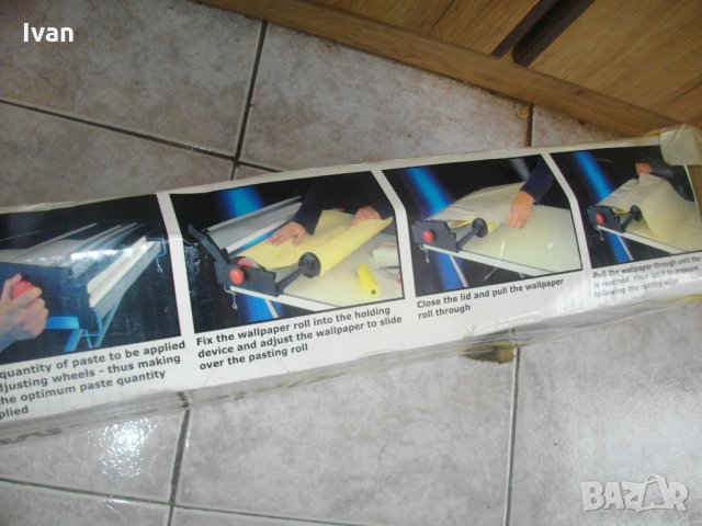 ЗА ЧАСТИ-ЗА РЕМОНТ-55 СМ-Нова Немска Машина За Залепяне на Тапети, снимка 7 - Други инструменти - 33194566