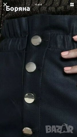 Нова кожена пола тип молив с висока талия Michelle Kеegan , снимка 12 - Поли - 37274885