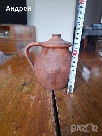 Старинно керамично гърне #13, снимка 3 - Антикварни и старинни предмети - 52067203