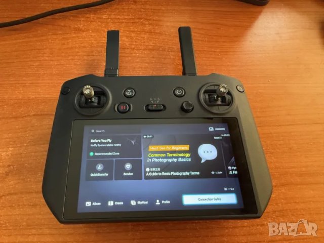 DJI RC PRO / Enterprise със стъклен протектор - Дистанционно управление DJI Смарт Дрон