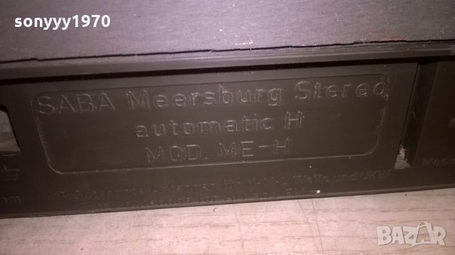 saba meersburg stereo automatic h me-h-внос швеицария, снимка 17 - Ресийвъри, усилватели, смесителни пултове - 27410244