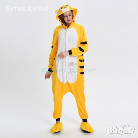 Пухкава пижама, Костюми тип onesie и kigurumi ТИГЪР, снимка 11 - Пижами - 38312228