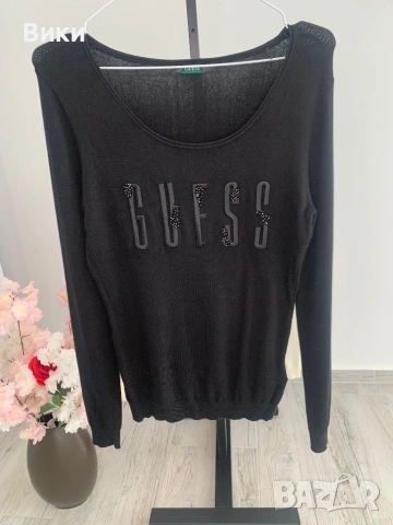 Guess оригинална блуза в размер М, снимка 2 - Блузи с дълъг ръкав и пуловери - 53018868