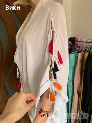 Жилетка парео халат, снимка 3 - Жилетки - 40599002