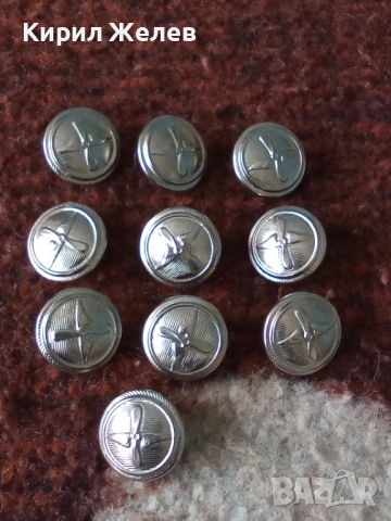 Лот войнишки копчета 10 броя 51954, снимка 2 - Антикварни и старинни предмети - 52182945