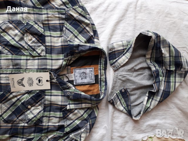 Нова мъжка Маркова риза БУФФАЛО , снимка 8 - Ризи - 32717347