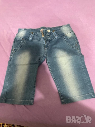 Дънки къси, снимка 2 - Дънки - 41724383