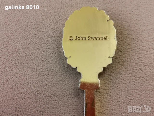 Стара лъжичка с Кралицата майка, снимка 4 - Антикварни и старинни предмети - 53402687