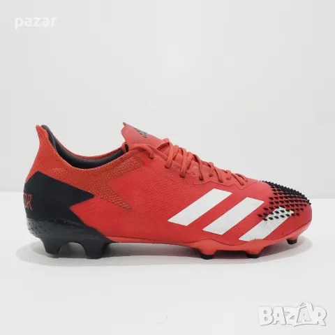ADIDAS EE9553 Predator 20.2 Fg Demonskin Оригинални Калеври Бутонки 42-42.5 27см, снимка 4 - Спортни обувки - 47465482