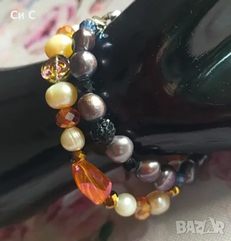 УНИКАТИ! 💯 Гривни с натурални перли 💯, снимка 2 - Гривни - 45385492