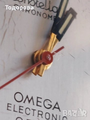Мъжки Часовник Омега,злато стомана ,Omega Constellation-швейцарски електромеханичен часовник 1970, снимка 6 - Мъжки - 52016396