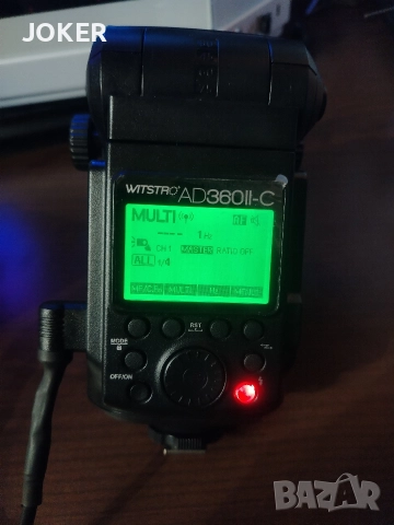 Godox AD360II-C TTL (Canon) + батерия + зарядно, снимка 9 - Светкавици, студийно осветление - 52967680