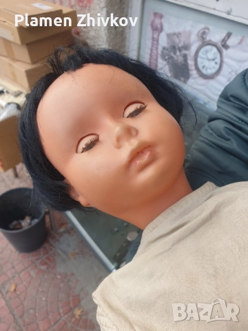 много стара италианска кукла /маркирана /, снимка 3 - Антикварни и старинни предмети - 52493732