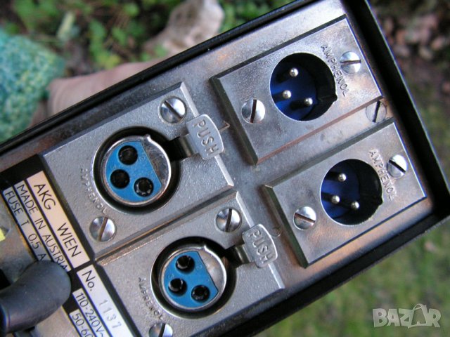 Винтидж AKG N46E1 (1960 - 1970) 2 канално фантомно захранване, снимка 17 - Микрофони - 44050611