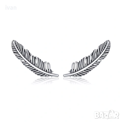 дамски сребърени обици. нови в опаковки 