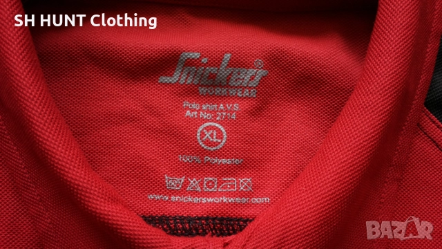 Snickers 2714 AVS ADVANCED POLO Work Wear T-Shirt размер XL работна тениска W3-46, снимка 5 - Тениски - 51967582