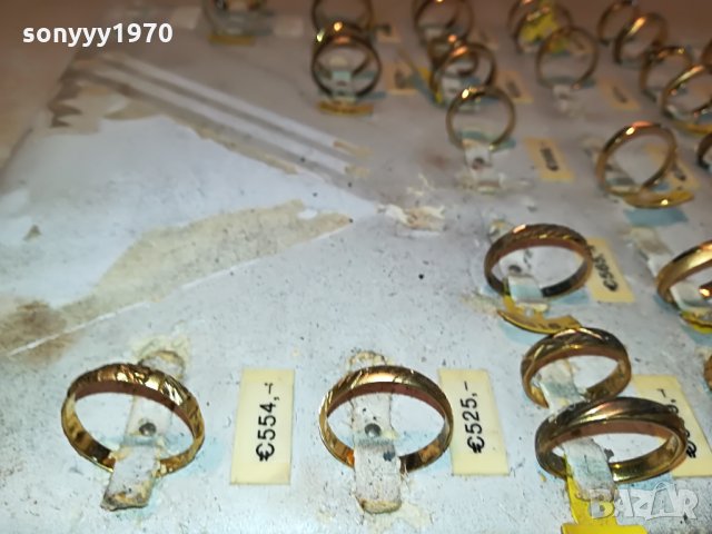 халки пръстени като златни 39 бр от германия 1107211926, снимка 10 - Други ценни предмети - 33489879