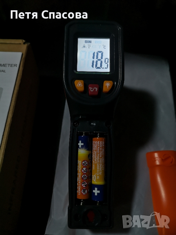 Безконтактен лазерен термометър T600 от - 50°С до +600°С, снимка 6 - Друга електроника - 44899622