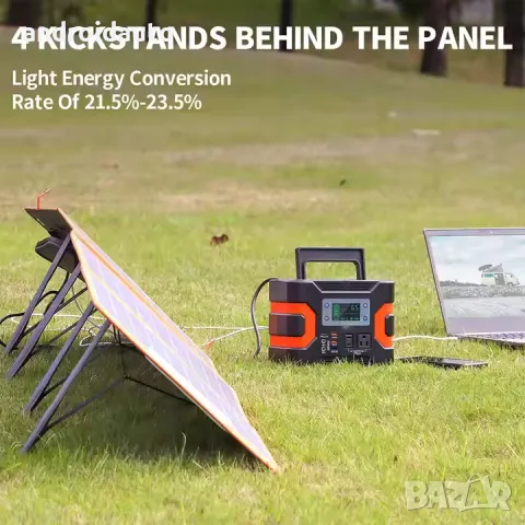 Сгъваем Соларен панел Flashfish 100W, снимка 4 - Аксесоари и консумативи - 48353914