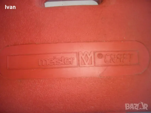 НОВ MEISTER ОРИГИНАЛЕН НЕМСКИ ПИСТОЛЕТ ТОПЛО ЗАЛЕПЯНЕ ЛЕПЕНЕ ФИКСИРАНЕ ПРЪЧКИ СИЛИКОН ПЪЛЕН КОМПЛЕКТ, снимка 4 - Други инструменти - 49048122