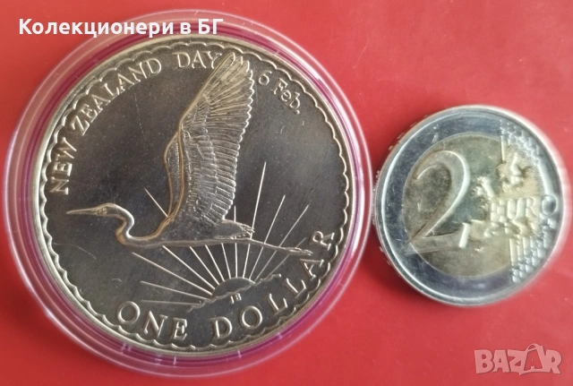 1 КРОНА 1974 ГОДИНА - НОВА ЗЕЛАНДИЯ