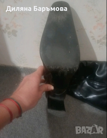 Елегантни дамски ботуши, снимка 6 - Дамски ботуши - 52595733