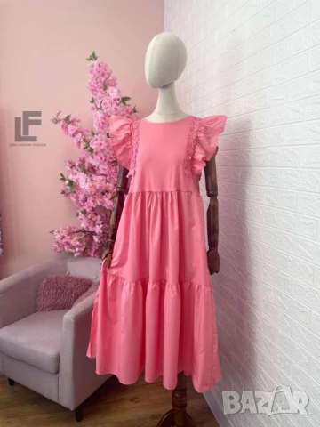 Рокля LFS BestSeller Pink  , снимка 3 - Рокли - 51173608