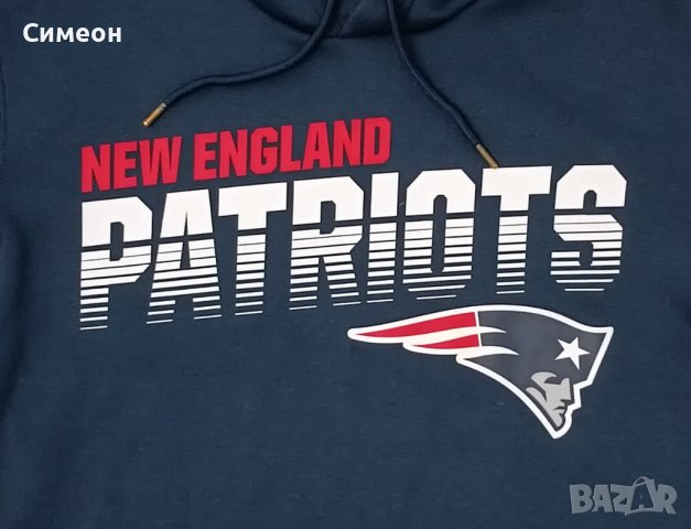 Nike DRI-FIT NFL New England Patriots Hoodie оригинално горнище S Найк, снимка 3 - Спортни дрехи, екипи - 43878268