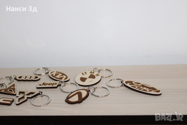 Дървени ключодържатели, снимка 9 - Други - 52907120