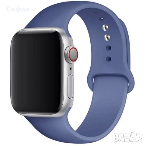 Нови, висококачествени, силиконови каишки за Apple Watch iWatch НАЛИЧНИ!!!, снимка 4 - Смарт гривни - 43764318