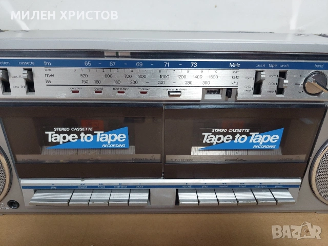 SIEMENS CLUB 818-Двукасетъчен радиокасетофон, снимка 2 - Радиокасетофони, транзистори - 53281742