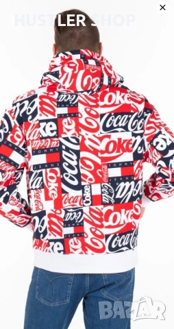 Мъжки суитшърт TOMMY JEANS. Размер М, снимка 2 - Спортни дрехи, екипи - 53273490