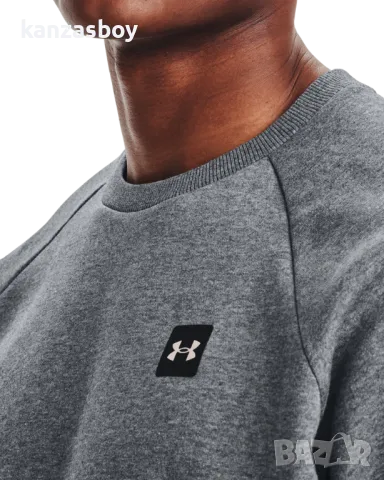 Under Armour Rival Fleece Crew - мъжка памучна блуза ХЛ, снимка 2 - Блузи - 48298869