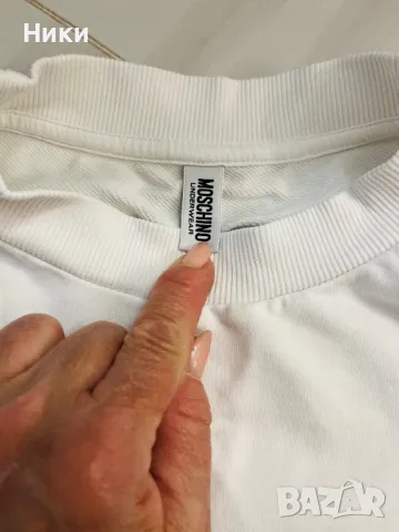 Moschino-дамска блуза, снимка 2 - Блузи с дълъг ръкав и пуловери - 49628326