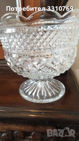 Красиви кристални фруктиери., снимка 4 - Аксесоари за кухня - 52616984