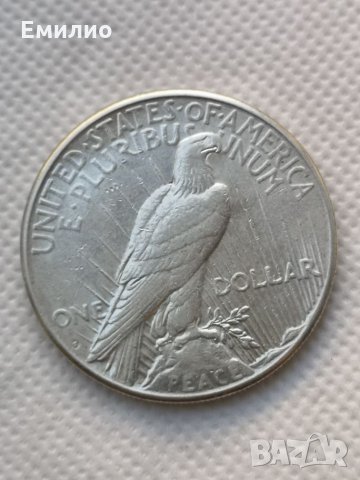 Rare. USA One Dollar 1928-S , снимка 2 - Нумизматика и бонистика - 26530500