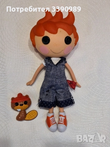Голяма кукла Лалалупси Момченце с лунички Lalaloopsy 40 лв., снимка 4 - Кукли - 52183605