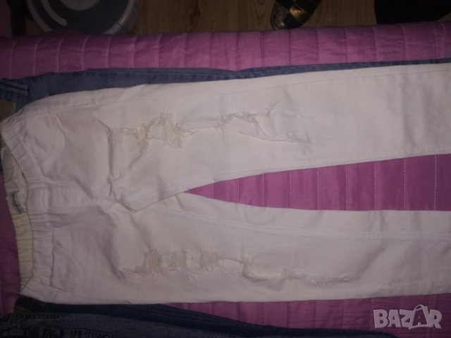 2 чифта дънки за 12 лв,черни пролетни слим панталони, снимка 6 - Дънки - 40130040