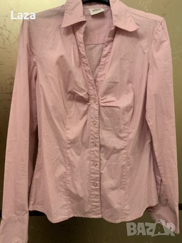 Продавам елегантна риза в розово .  , снимка 6 - Блузи с дълъг ръкав и пуловери - 39932670