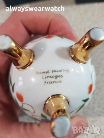 Декоративни порцеланови яйца - кутийка Limoges / Лимош - ръчна изработка - 2 бр., снимка 5 - Колекции - 27969255