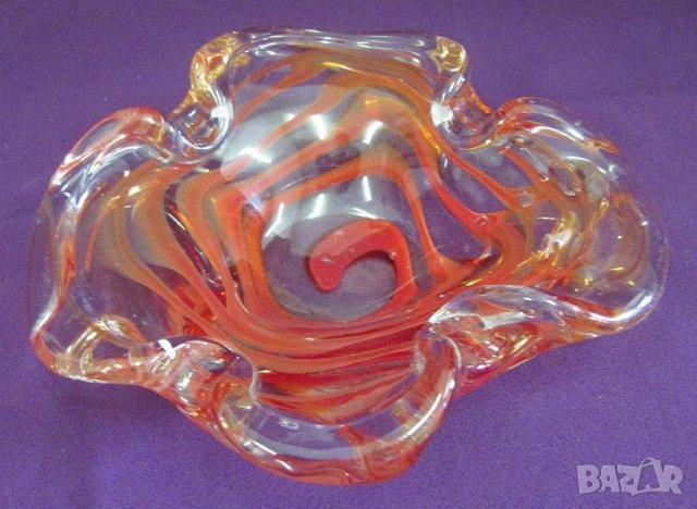 Винтич Кристално Стъкло Пепелник, снимка 8 - Други - 44029320