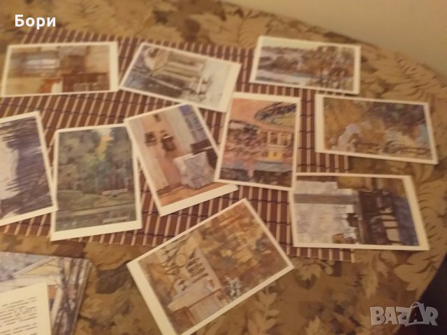 Картички на ЛЕНИН къща-музей 1970г, снимка 4 - Колекции - 27352901