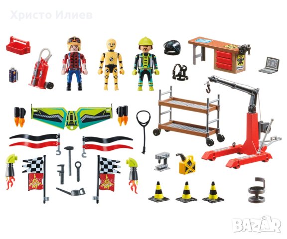 Playmobil 70834 Плеймобил Сервизна станция Нов конструктор, снимка 3 - Конструктори - 43486408