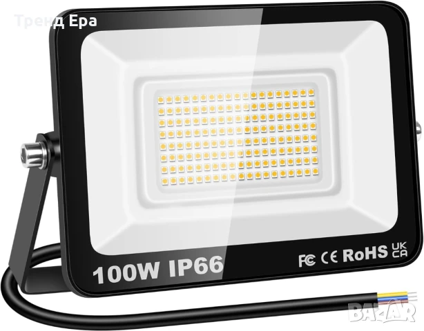 LED прожектор 100W външен