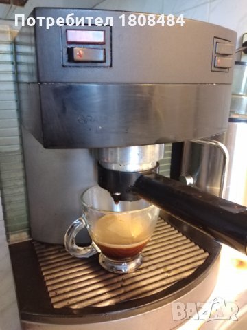 Кафе машина Tefal с ръкохватка с крема диск, работи отлично, прави хубаво кафе , снимка 2 - Кафемашини - 32953006