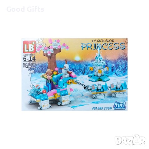 Конструктор Замръзналото кралство, 234 части, снимка 2 - Конструктори - 43162875