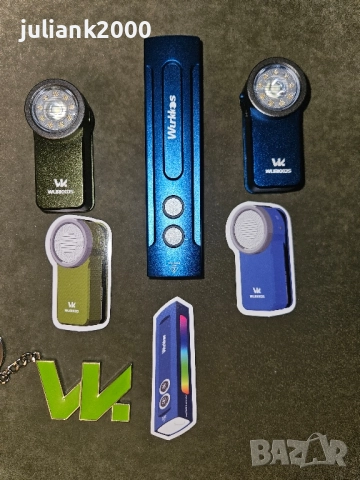 Wurkkos HD03 син или зелен цвят