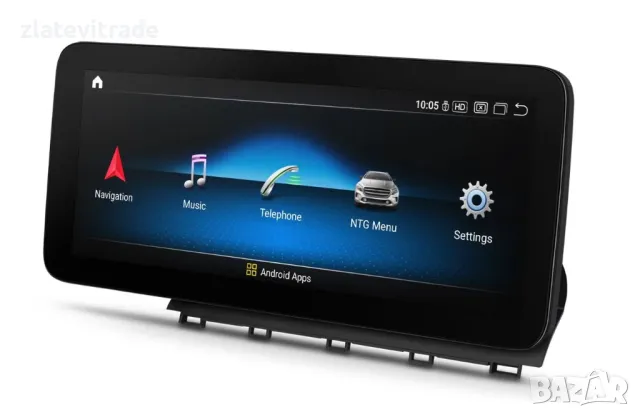 MERCEDES Benz GLK-Class X204 2008-2012 NTG 4.0 - 12.3'' Андроид Навигация/1229+12, снимка 12 - Навигация за кола - 47626990